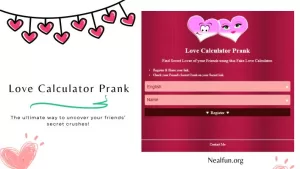 Love Calculator Prank