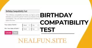 Birthday Compatibility Test - Love Numerology Calculator