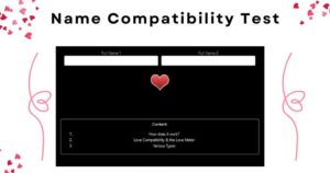 Name Compatibility Test – Match Name Couple