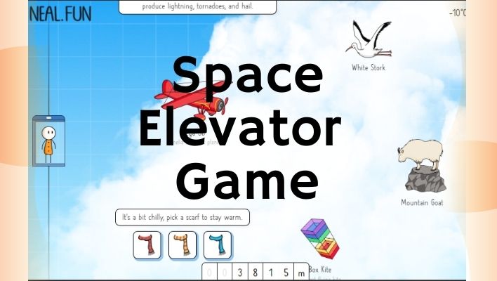 Free Space Elevator Game - Journey to the Stars - Neal Fun.Site