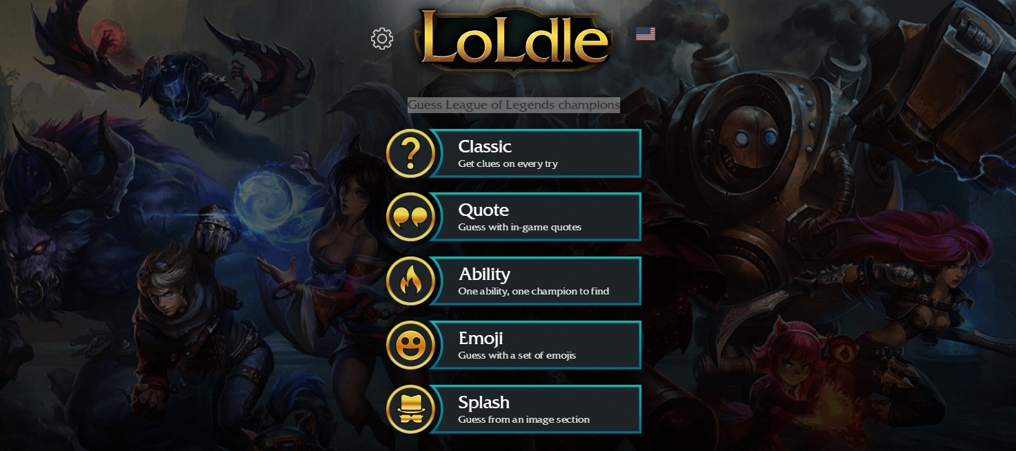 Loldle | Guess League of Legends champions